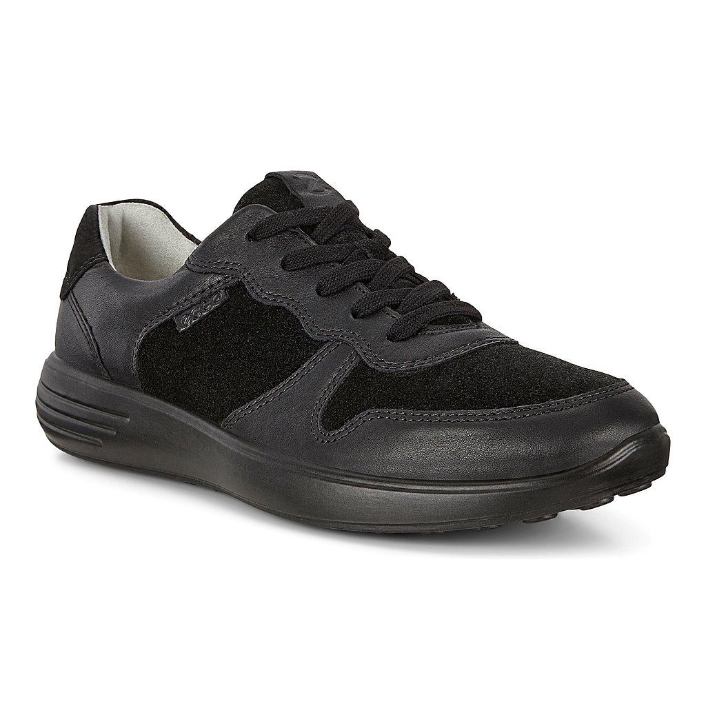 Baskets Ecco Soft 7 Runner Homme Noir 0547-EHQYF